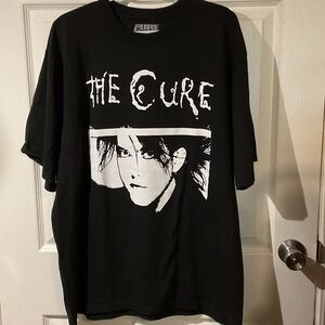 NWOT The Cure Graphic Band Tee - Black